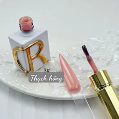 Sơn thạch Nude Cam Hồng CR Hồng Thạch Đục siêu HOT chai 15ml CHÍNH HÃNG