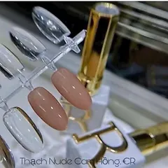 Sơn thạch Nude Cam Hồng CR Hồng Thạch Đục siêu HOT chai 15ml CHÍNH HÃNG