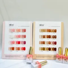 Set thạch 12 màu MiLan Minayin đủ tông Hot nhất tặng bảng màu siêu đẹp chuẩn hãng