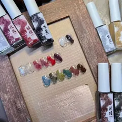 Cồn loang nail dạng cọ nét mẫu mới cọ mảnh siêu dễ vẽ design vân đá cồn loang đủ màu siêu Hot