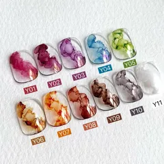 Cồn loang nail dạng cọ nét mẫu mới cọ mảnh siêu dễ vẽ design vân đá cồn loang đủ màu siêu Hot