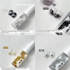 Cồn loang nail dạng cọ nét mẫu mới cọ mảnh siêu dễ vẽ design vân đá cồn loang đủ màu siêu Hot