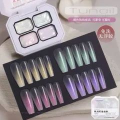 ( HOT ) Khay gel dặm Ombre Ánh Trai 4 màu mẫu mới Design Nail siêu đẹp