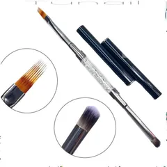 Cọ Ombre 2 đầu cán đá cao cấp siêu tiện lợi ngành nail