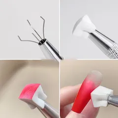 Cây bút gắp bông mút dặm ombre nail chuyên dụng Tu Nail