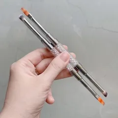 Cọ Ombre 2 đầu cán đá cao cấp siêu tiện lợi ngành nail
