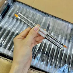 Cọ Ombre 2 đầu cán đá cao cấp siêu tiện lợi ngành nail