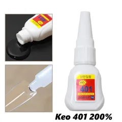 Keo 401 200% bản nâng cấp mẫu mới gắn móng đính đá gấp đôi độ bền hàng chuẩn