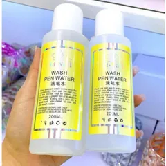Nước rửa cọ Li Nail CHÍNH HÃNG siêu sạch , giúp làm mềm lông cọ tăng độ bền cho cọ Nail chuyên dụng chai 200ml