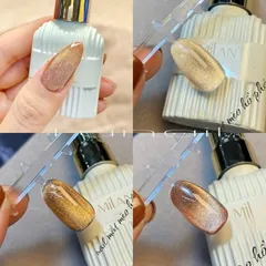 [ HOT ] Sơn gel mắt mèo ánh trăng màu Hổ phách mẫu mới siêu sáng đẹp chai 15ml