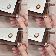 [ HOT ] Sơn gel mắt mèo ánh trăng màu Hổ phách mẫu mới siêu sáng đẹp chai 15ml