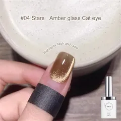 [ HOT ] Sơn gel mắt mèo ánh trăng màu Hổ phách mẫu mới siêu sáng đẹp chai 15ml