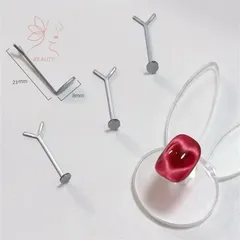 ( HOT )Thanh hơ sơn hình trái tim đủ size to nhỏ - Nam châm trái tim hơ tạo hình sơn mắt mèo tim trang trí móng siêu đẹp