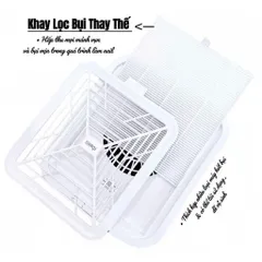 Khay Màng Lọc Thay Thế Cho Máy Hút Bụi Nail SNRQI WL-007 , WL-008 , BQ 858 , PISAN - Tấm Lọc Bụi Nail Đa Năng Có Thể Cắt