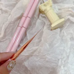 Cọ 2 đầu siêu mảnh kẻ vẽ móng chuẩn xịn cho chị em ngành nail