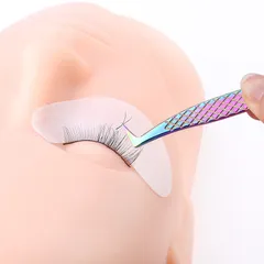 Đầu canh silicon tập nối mi tập massage đa năng chuyên dụng loại 1 siêu mềm