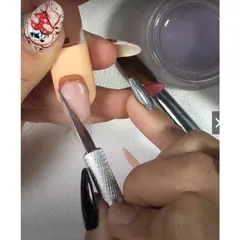 Dao cắt bột tạo phom móng bột tặng kèm 5 đầu cắt chuyên dụng ngành nail