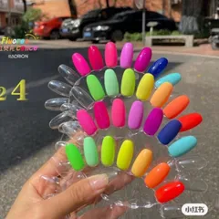 Set 6 màu sơn Leon dạ quang Siêu chất ( HOT )