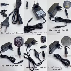 Củ sạc máy hơ SRNQI T8 Chính Hãng - Dây Sạc Máy Hơ Đủ Loại - Sạc Máy Mài Tích Điện - Sạc Máy Hút Bụi Nail Chính Hãng