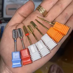 Đầu mài móng 5 in 1 đa năng chất liệu TiTan siêu bén bền không phạm da nóng rát mẫu HOT