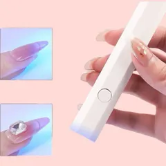 Đèn hơ ngón mini cầm tay tích điện cảm ứng hơ móng siêu tốc chuẩn xịn hơ siêu nhanh khô