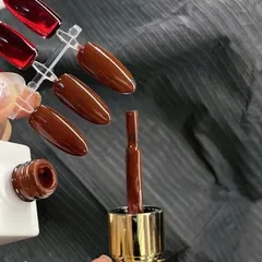 (HOT) Sơn gel màu nâu CR cao cấp chất siêu đặc đẹp chuẩn màu CHÍNH HÃNG chai 15ml