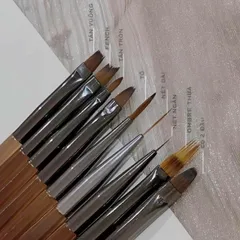 Set cọ nail 9 cây siêu mảnh đủ cây cần thiết chuẩn xịn cực HOT