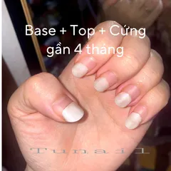 Sơn Base Top Cứng OUBOLI lớp liên kết và bóng gel siêu bền bóng chính hãng chai to 20ml
