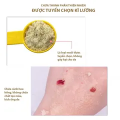 Muối ngâm chân thảo dược cao cấp tẩy tế bào chết ngành nail spa hũ to 600g