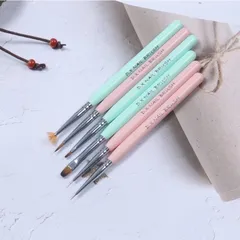 Set 6 cọ Dingxi cao cấp vẽ móng đủ cây cọ cơ bản nhất chuyên dụng ngành nail