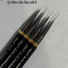 Cọ vẽ nét Dingxi Niao cao cấp siêu mảnh đủ size vẽ trang trí móng chuẩn xịn ngành Nail