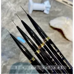 Cọ vẽ nét Dingxi Niao cao cấp siêu mảnh đủ size vẽ trang trí móng chuẩn xịn ngành Nail