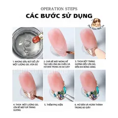 Gel Thuỷ Tinh ANNIES Màu Trong Suốt Vẽ Nổi , Đính Charm Đá Siêu Bền Đa Năng Ngành Nail Chính Hãng [ TÚ ANH NAIL ]