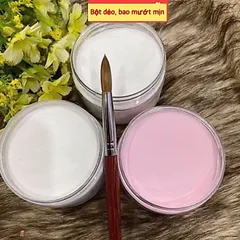 Bột đắp Mỹ Ezflow chính hãng siêu dẻo mịn không pha tạp đắp bột móng,hoa nổi siêu dẻo mịn hũ to 120ml