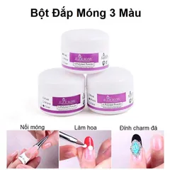 Bột mỹ Ez flow đắp hoa bột nail , đắp móng bột nail siêu dẻo mịn không lẫn tạp chất đắp siêu êm