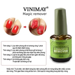 Phá gel vinimay siêu tốc dung dịch phá sơn gel nail (chính hãng)