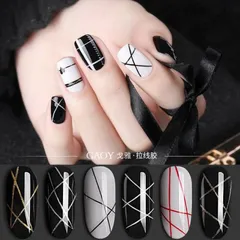 sơn cọ nét gel Aifer siêu đặc nét mảnh vẽ móng chuyên dụng đủ màu cơ bản nhất