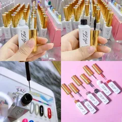 sơn cọ nét gel Aifer siêu đặc nét mảnh vẽ móng chuyên dụng đủ màu cơ bản nhất