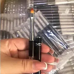 Cọ đắp gel cán đá loại 1 đầu , 2 đầu đắp gel gôm chuyên dụng chuẩn xịn lông mềm ngành nail