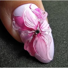 Gel vẽ nổi trong - Gel thuỷ tinh cao cấp vẽ tạo hình nổi chà tráng gương Nail trang trí móng siêu HO.T