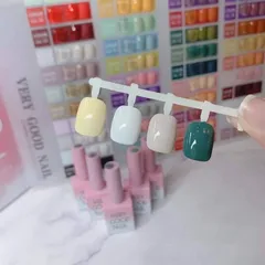 Set sơn gel very good 44 màu chính hãng lẻ màu hot chất siêu đặc đẹp chuẩn màu chai 15ml
