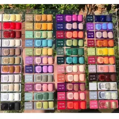 Set sơn gel very good 44 màu chính hãng lẻ màu hot chất siêu đặc đẹp chuẩn màu chai 15ml