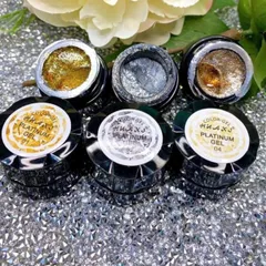 Gel nhũ vẽ viền móng siêu sáng , làm nền đính đá , chải ombre , full móng đa năng siêu đặc cực HOT