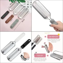 Chà gót chân inox không gỉ thay được lưỡi chuyên dụng ngành nail spa