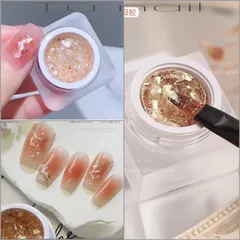 Gel nhũ xà cừ design nail xà cừ không cần đắp gel siêu HOT