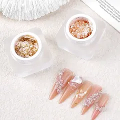 Gel nhũ xà cừ design nail xà cừ không cần đắp gel siêu HOT