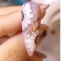 Cọ vẽ hoa đầu tròn trang trí móng đa năng chuyên dụng chuẩn xịn