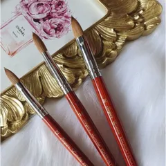 Cọ đắp bột lông chồn Colinsky số 14-16 đắp bột siêu êm