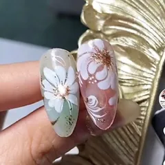 Cọ vẽ hoa đầu tròn trang trí móng đa năng chuyên dụng chuẩn xịn