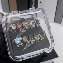Hộp meka đựng móng giả nailbox siêu sang đẹp mẫu mới cực HOT